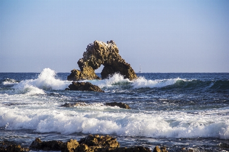 Beach landscape sea coast Photo