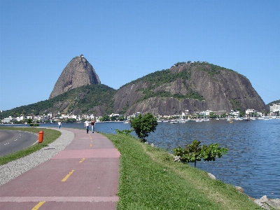 Beach sea coast mountain Photo