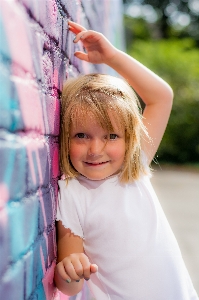 Person girl hair flower Photo