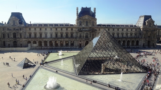 Glass palace paris monument Photo