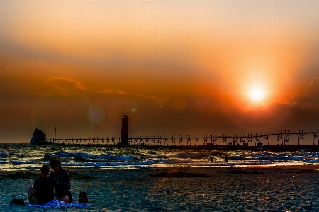 Beach landscape sea coast Photo