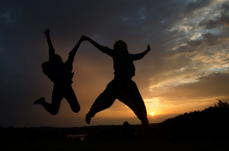 Nature outdoor silhouette light Photo