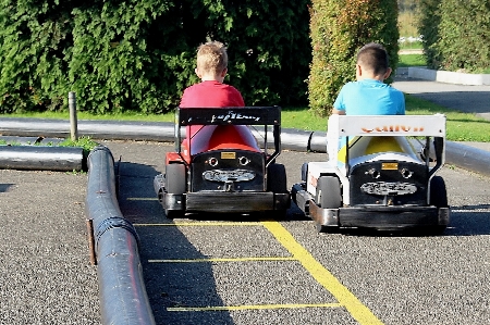 Car play driving asphalt Photo