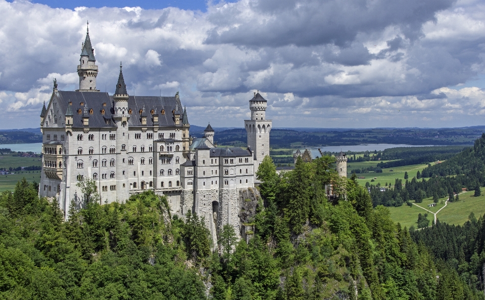 Die architektur gebäude chateau
 gebirge
