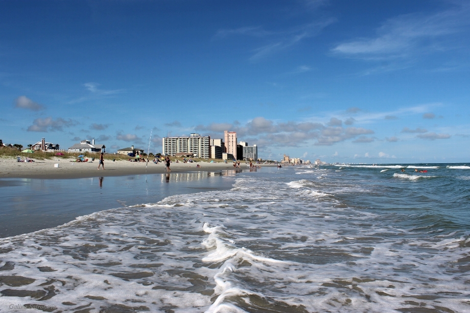 Spiaggia mare costa natura