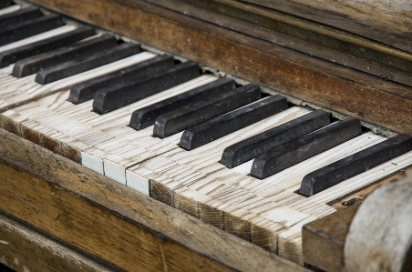 Foto Musica tastiera tecnologia bianco