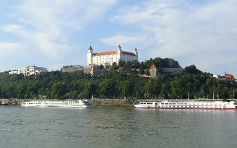 Sea coast river ship Photo