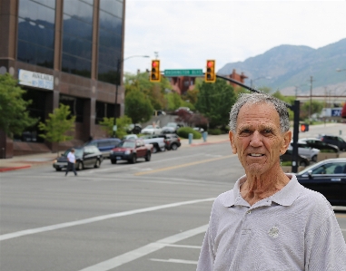 Man outdoor pedestrian person Photo