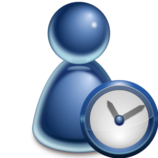 User, clock, time, avatar