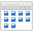 List,text,screen,panel Icon