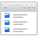 Lists,screen,panel,window Icon