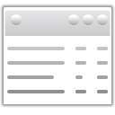 List,screen,window,panel Icon