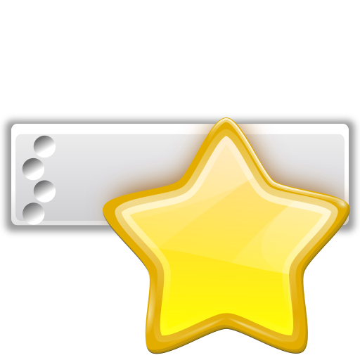 Bookmark, toolbar, star, favorite