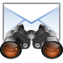 Find,mail,envelope,binoculars Icon