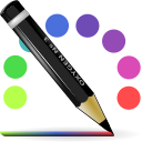 Color,colour,pencil,chromatic Icon