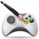 Games,theme,brush,joystick Icon