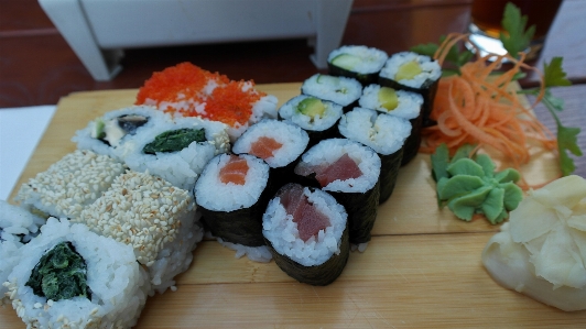 White flower dish meal Photo