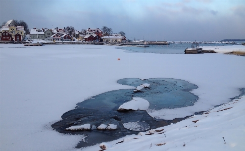 Sea water ocean snow Photo