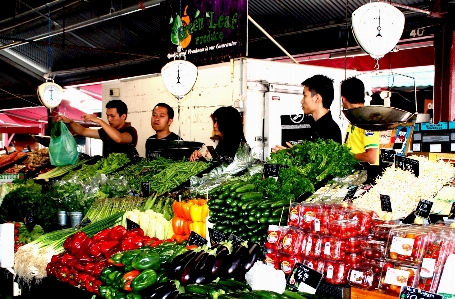 Stadt mahlzeit essen verkäufer Foto