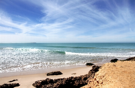 Beach sea coast sand Photo