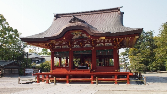 建物 公園 日本 礼拝の場
 写真