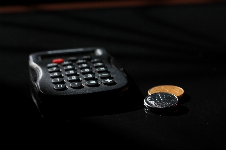 Hand gadget black close up Photo