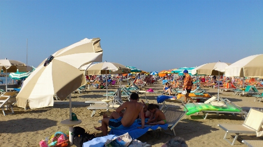 Beach sea sunbathing holiday Photo