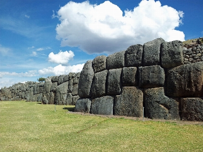 Фото пейзаж трава rock здание