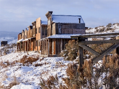 Landscape outdoor snow winter Photo