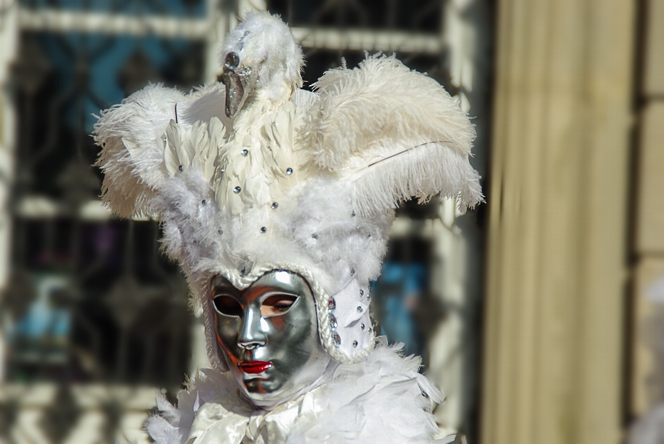 Bianco carnevale venezia vestiario