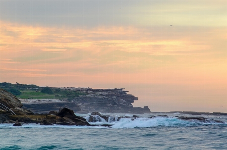 Beach sea coast rock Photo