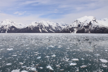 Landscape water mountain snow Photo