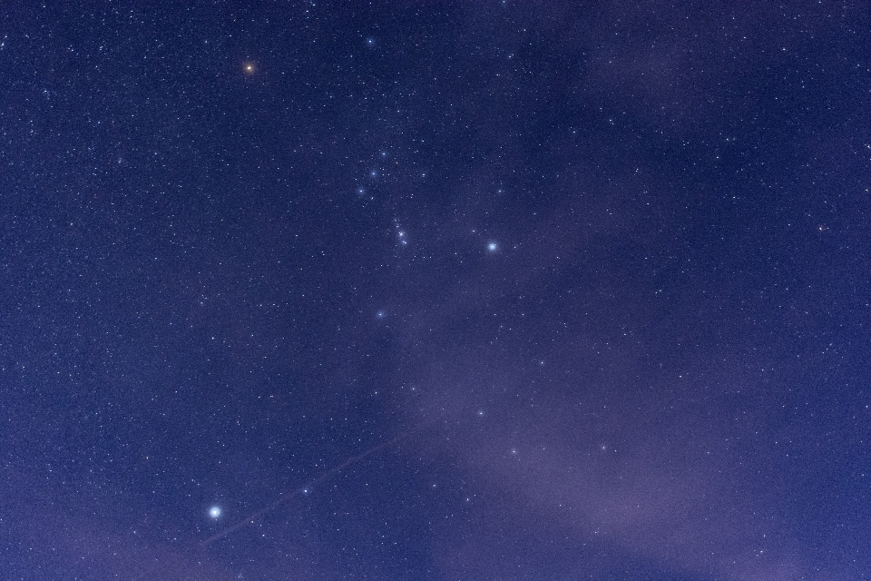 Langit malam bintang suasana