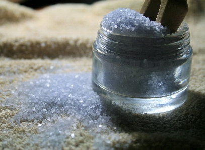 Water lavender material eye Photo