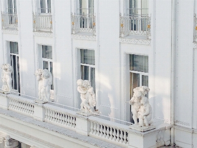 Architecture white house window Photo