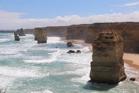 Beach landscape sea coast Photo