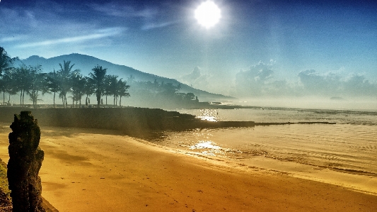 Beach landscape sea water Photo