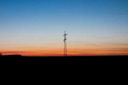 Landschaft natur horizont licht Foto