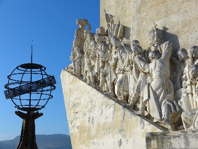 Foto Monumen patung tengara seni