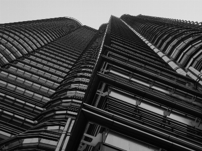 Abstract black and white architecture Photo