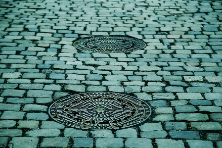 Road ground sidewalk cobblestone Photo