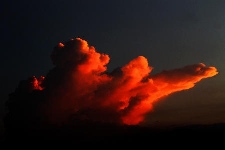 Nature cloud sky sunset Photo