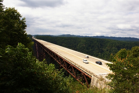 Nature mountain track bridge Photo