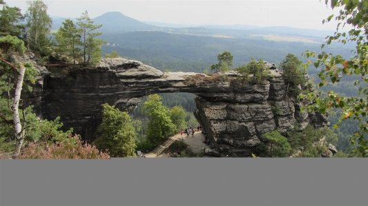 Valley cliff jungle tourism Photo