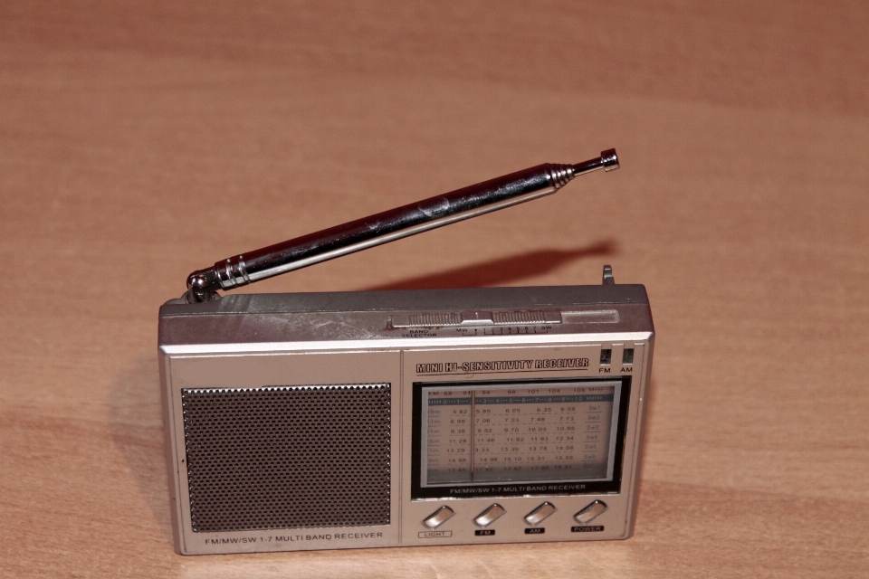 Tecnología retro radio electrónica