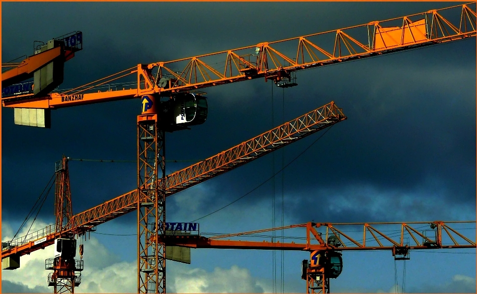 Nuage ciel pont ville