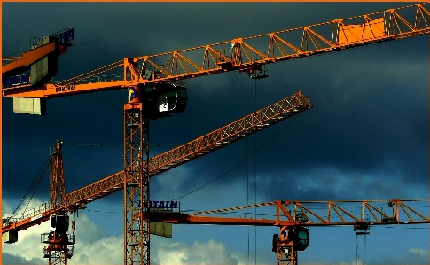 Cloud sky bridge city Photo