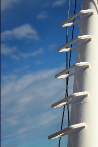 Cloud sky white wind Photo