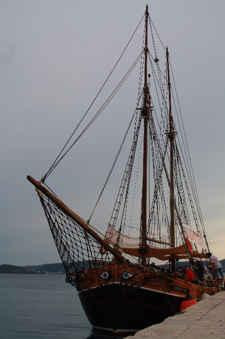 Sea water outdoor boat