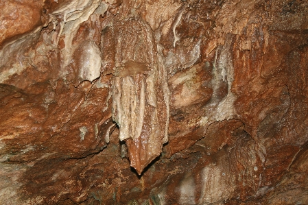 Photo Rock formation souterrain plafond